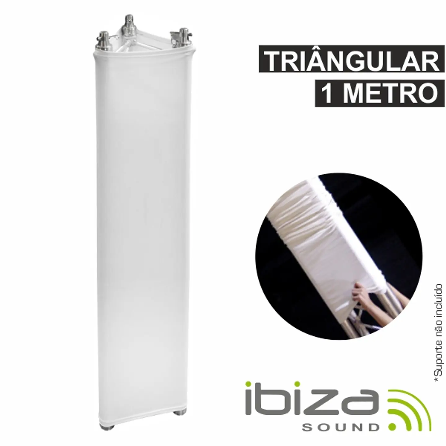 LICRA P/ ESTRUTURAS TRIÂNGULARES 290MM C/ 1M 190G/M² IBIZA 1