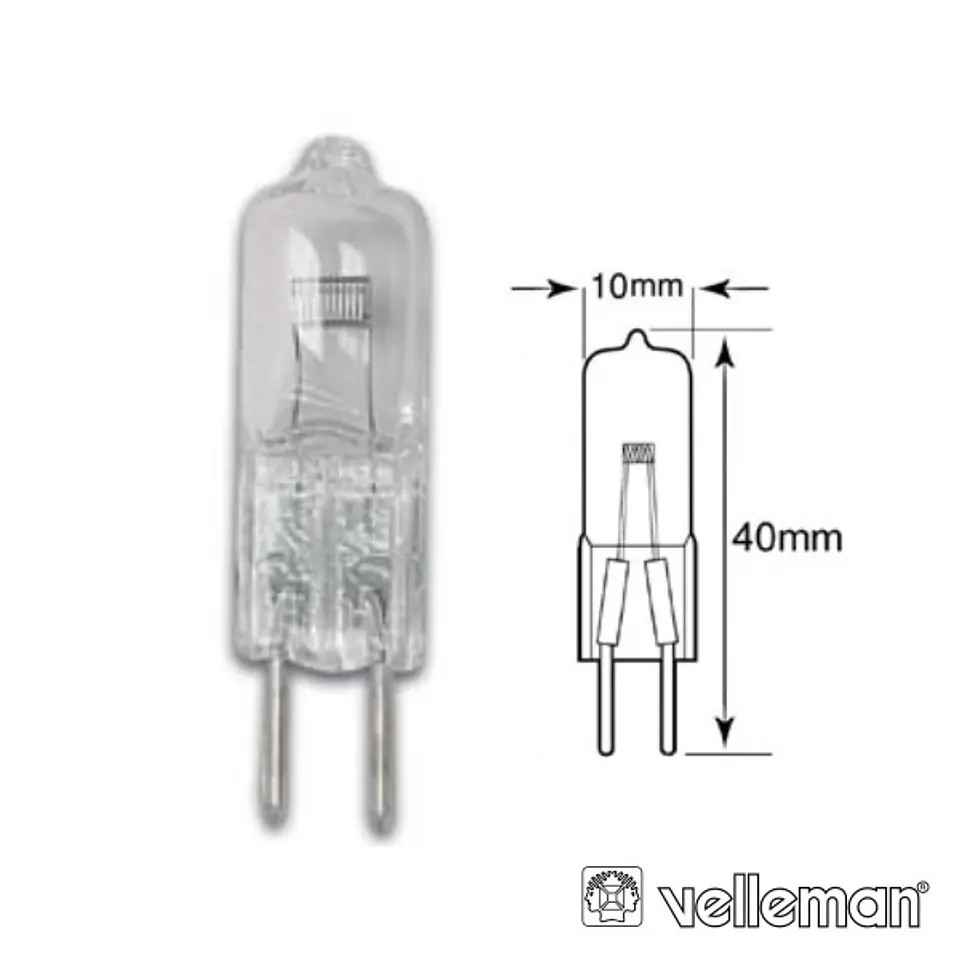 LÂMPADA GY6.35 100W 12V FCR VELLEMAN 1