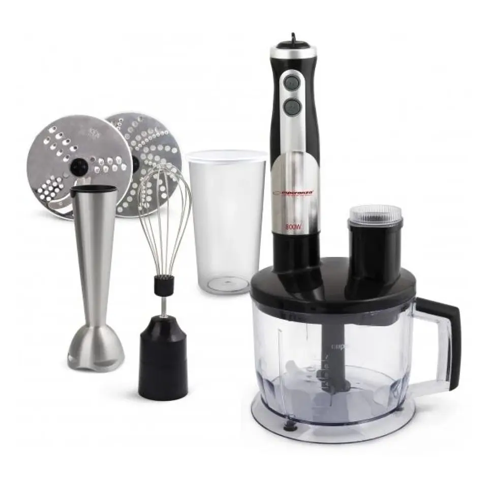Varinha Mágica 800W 3em1 C/ Copo Batedor E Picador 1