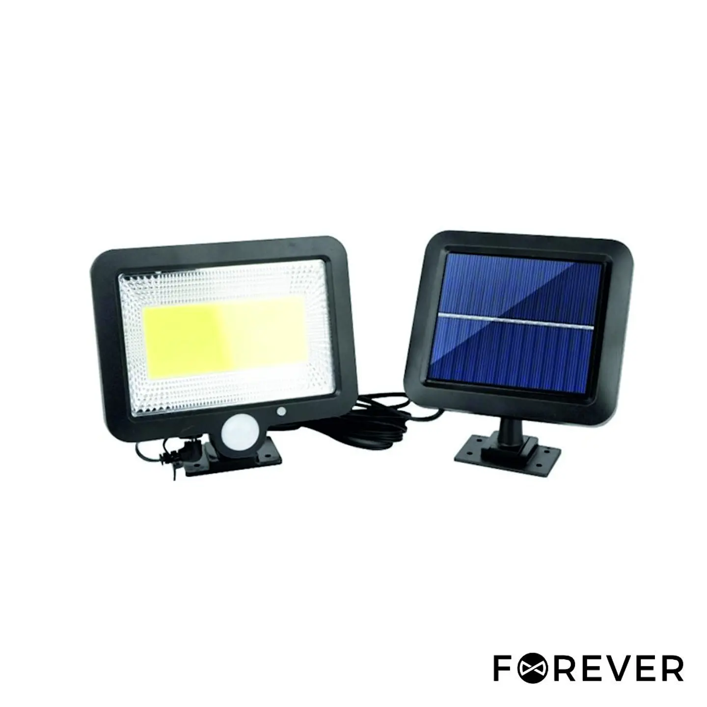 Candeeiro Exterior 8W 600lm 6000K C/ Sensor PIR Painel Solar 1