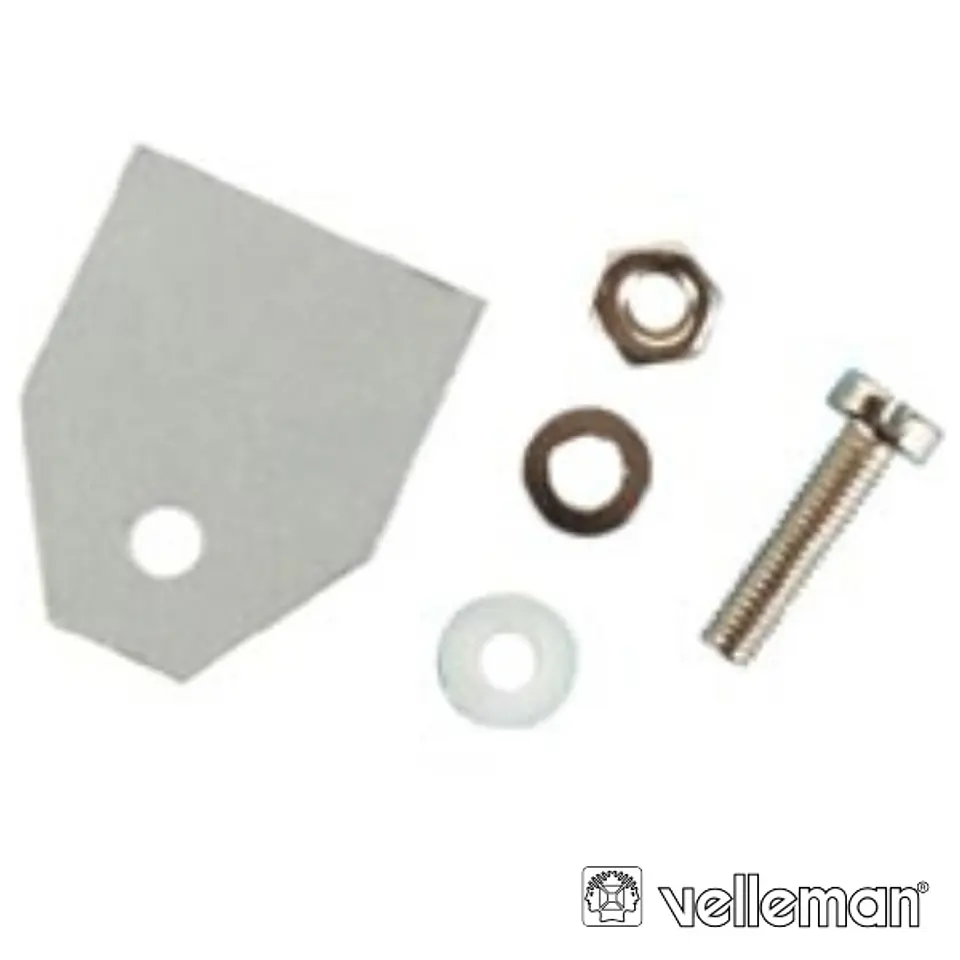 KIT DE ISOLAMENTO EM PLÁSTICO P/ TO3 VELLEMAN 1
