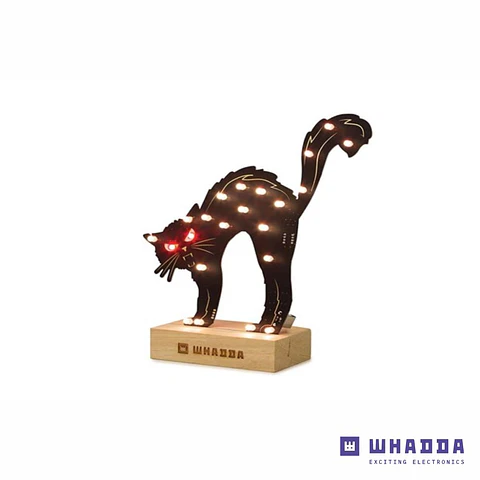 Kit de Montagem Creepy Cat WHADDA