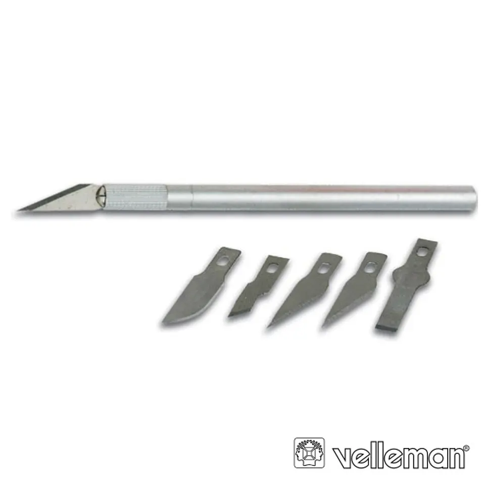 X-ATO PRECISÃO C/ 5 LÂMINAS VELLEMAN 1