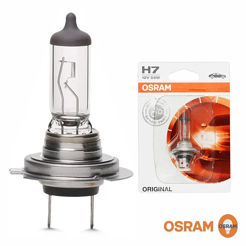 Lâmpada H7 55W 12V Halogéneo OSRAM