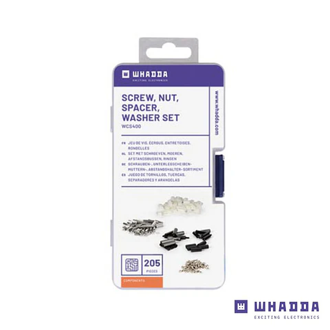 Conjunto de Espaçadores E Parafusos de Nylon/Latão M3 WHADDA