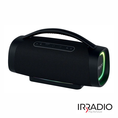 Coluna Bluetooth Portátil 140W USB/BT/TWS LED RGB IRRADIO