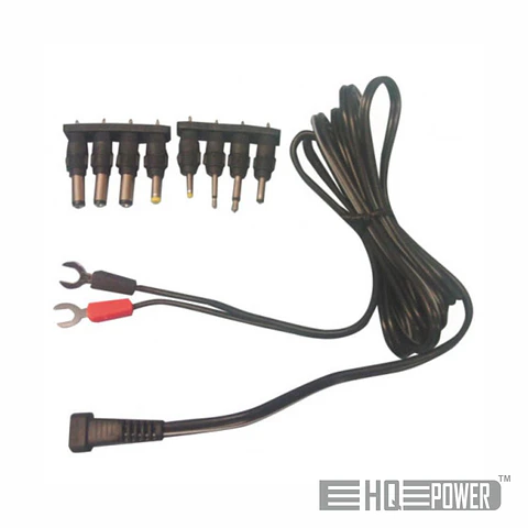 CABO DC C/ 8 CONECTORES E TERMINAIS TIPO FORQUILHA
