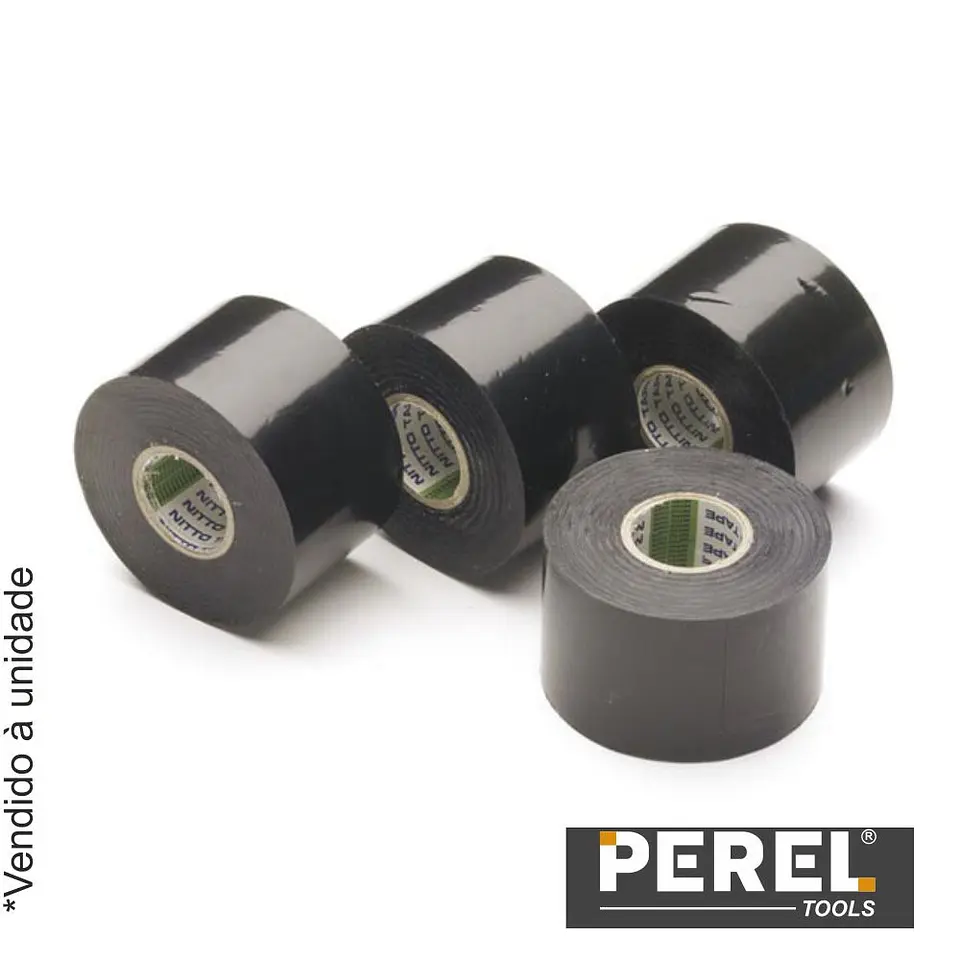 Fita Isoladora Preta - 50 mm X 20M PEREL 1