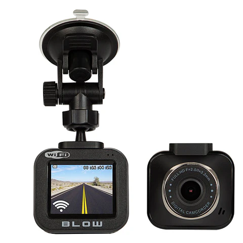 Câmara Vigilância Full HD 12MP P/ Auto 2" LCD 120º WIFI BLOW