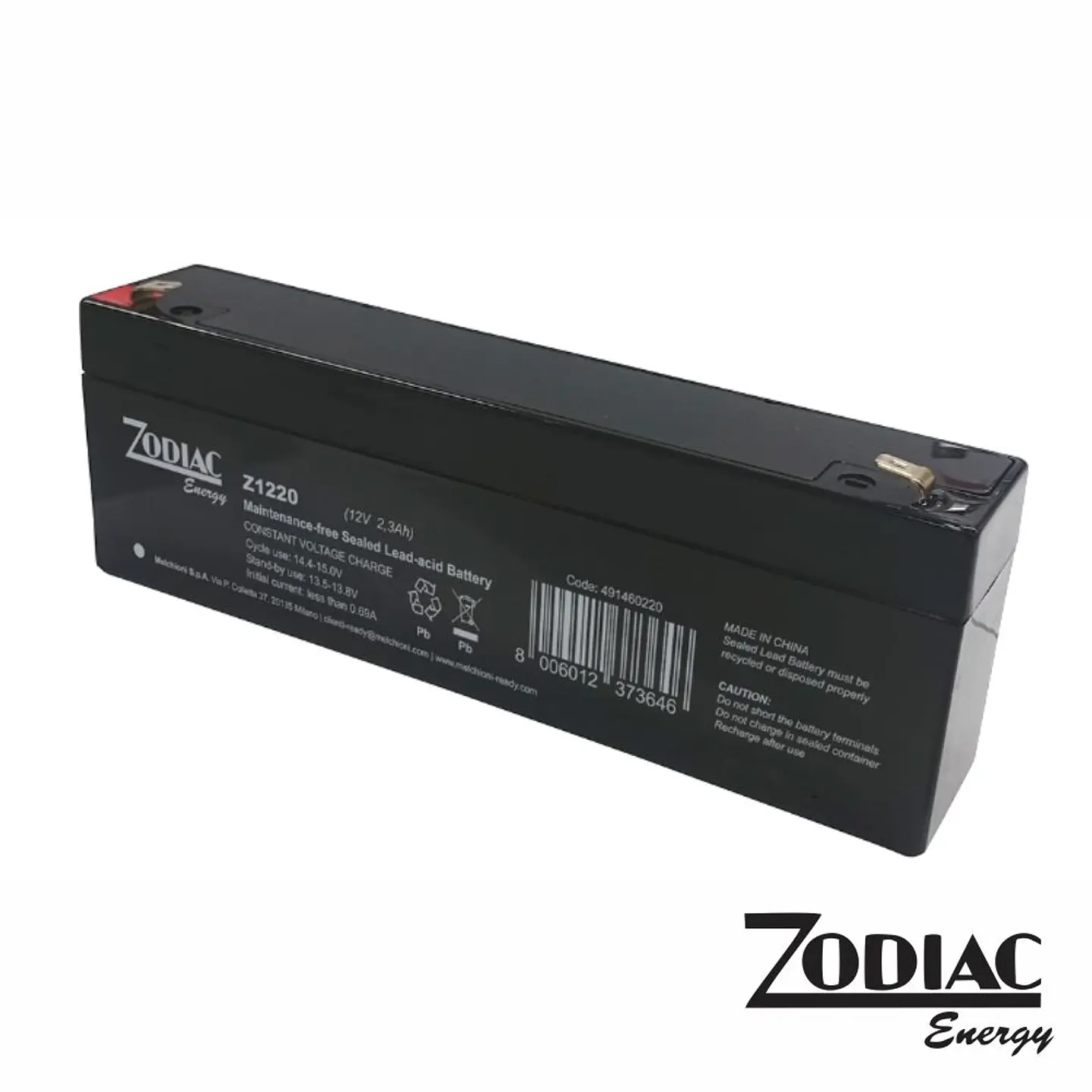 Bateria Chumbo 12V 2A MKC 1