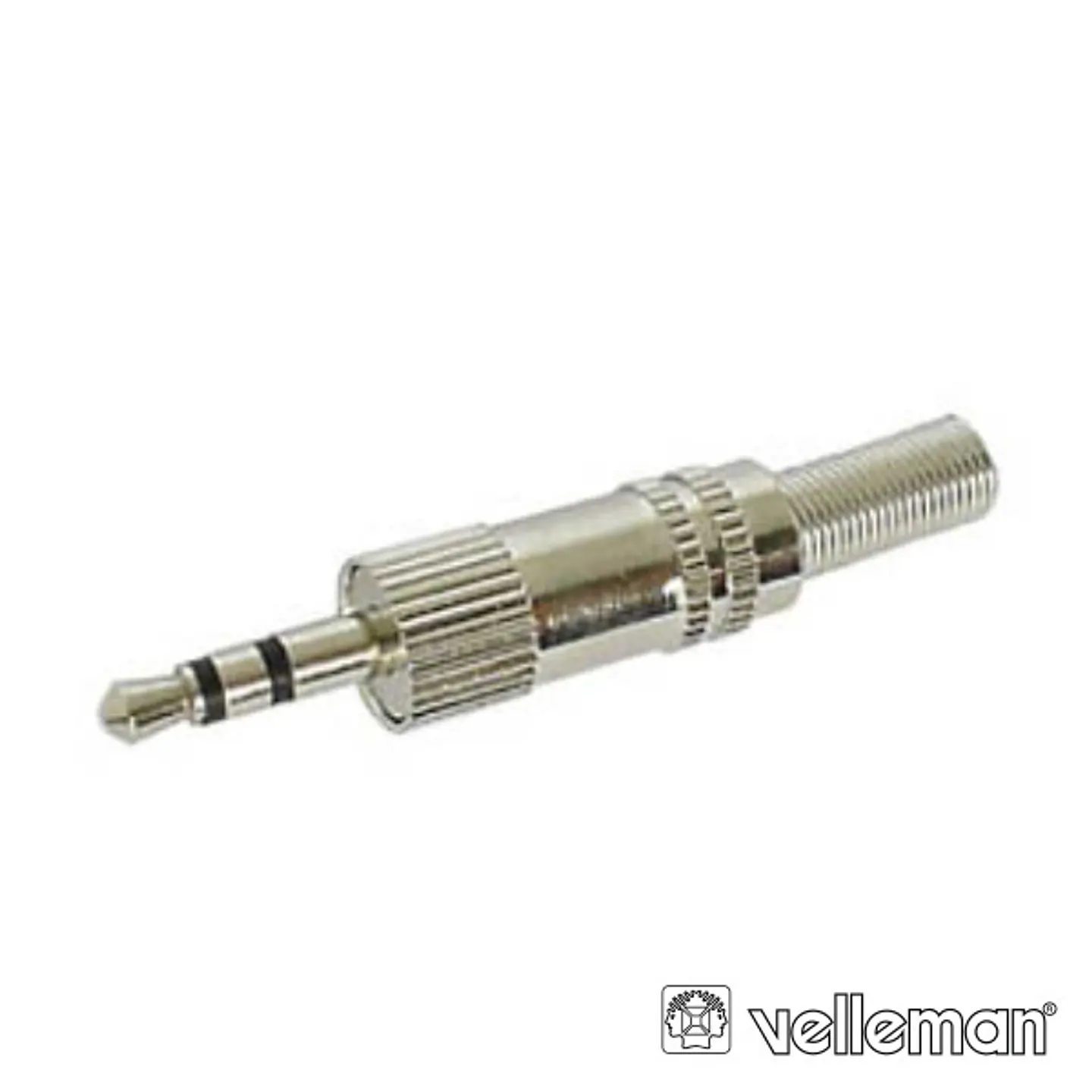 FICHA JACK 3.5MM MACHO ST NIQUELADO C/ GUARDA CABO 1