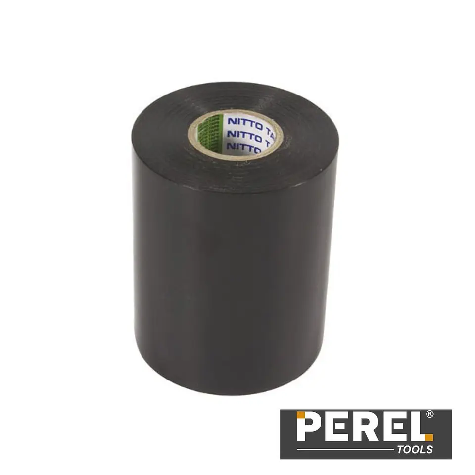 Fita Isoladora Preta - 100 mm X 20M PEREL 1