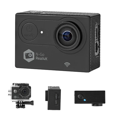 Câmara De Ação Real 4K Ultra HD Wi-Fi À Prova De Água NEDIS