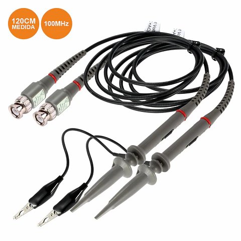 Conjunto Pontas De Prova P/ Osciloscópio 100mhz