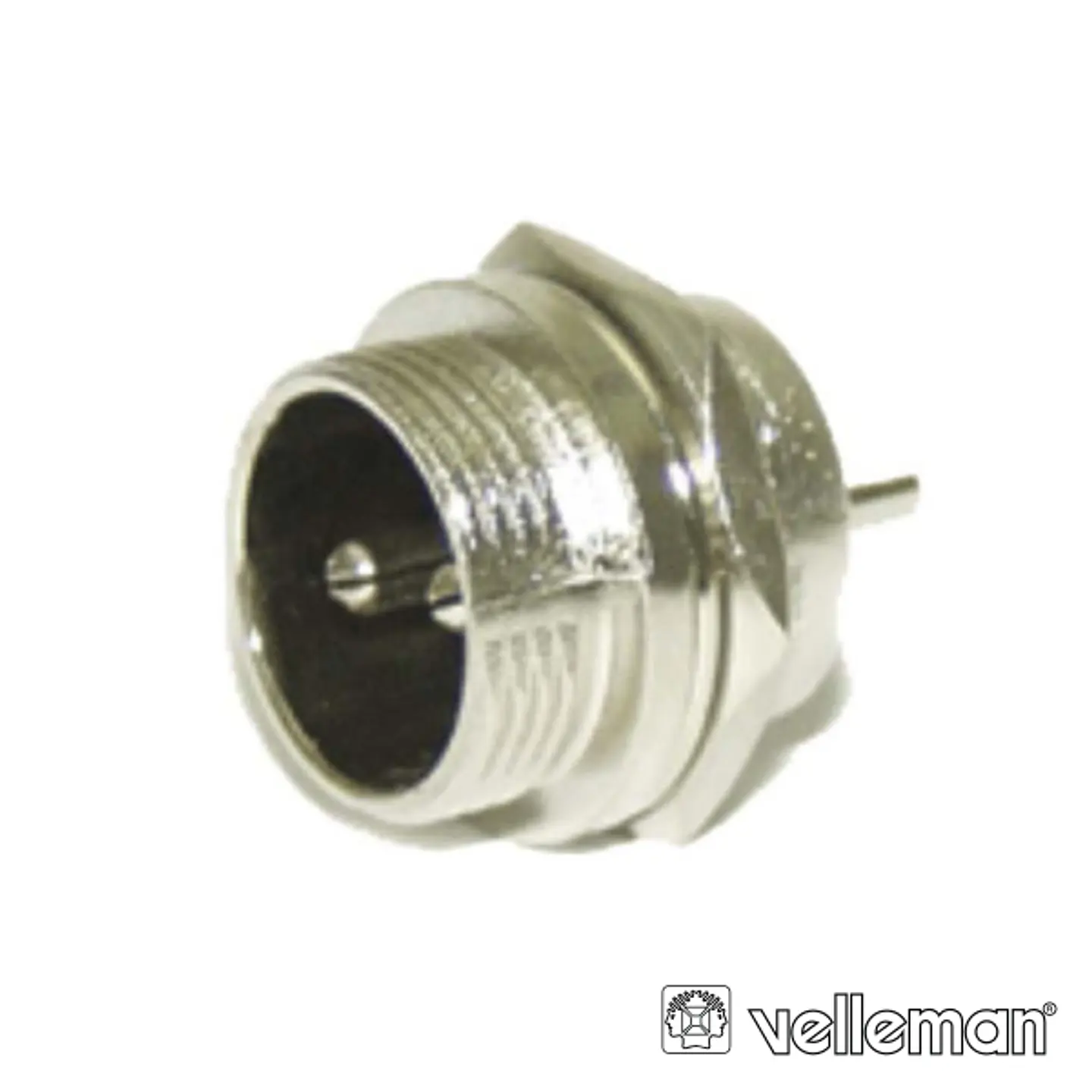 CONECTOR MACHO 2P P/ CHASIS VELLEMAN 1