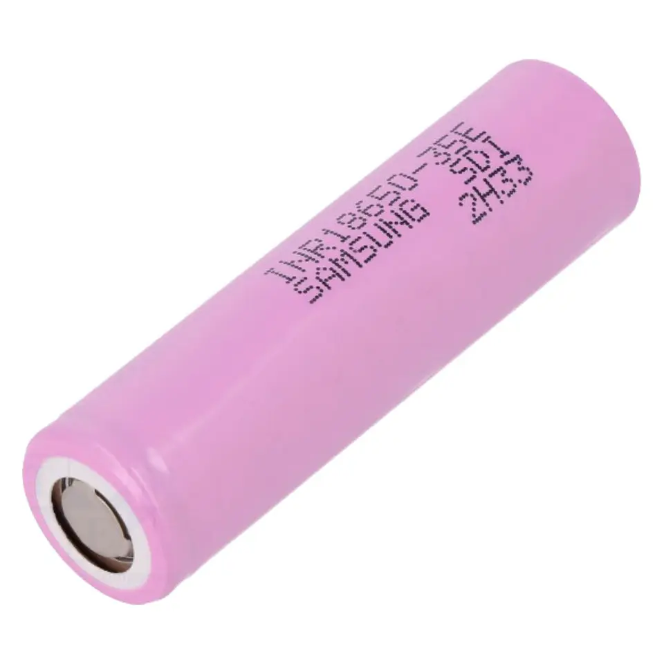 Bateria Lithium 18650 3.7V 3500MA 35E Recarregável SAMSUNG 1
