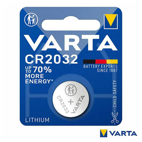 Pilha Lithium CR2032 3V Blister VARTA