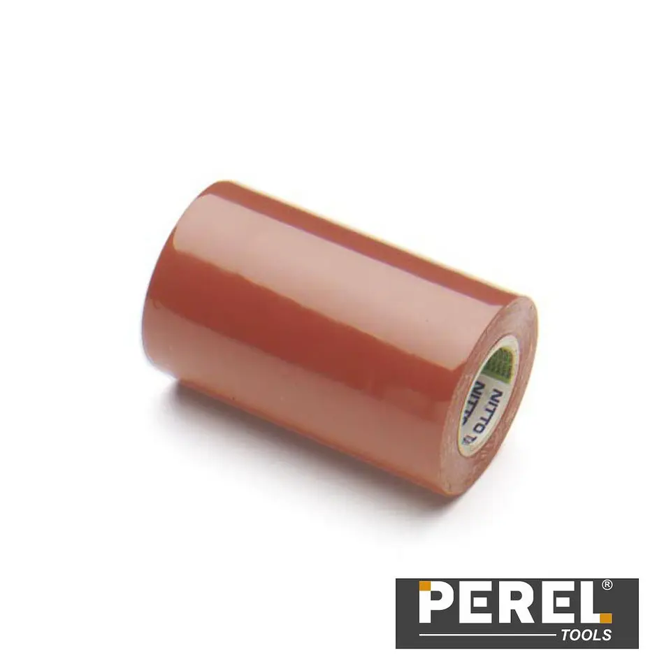 Fita Isoladora Vermelha - 100 mm X 10M PEREL 1