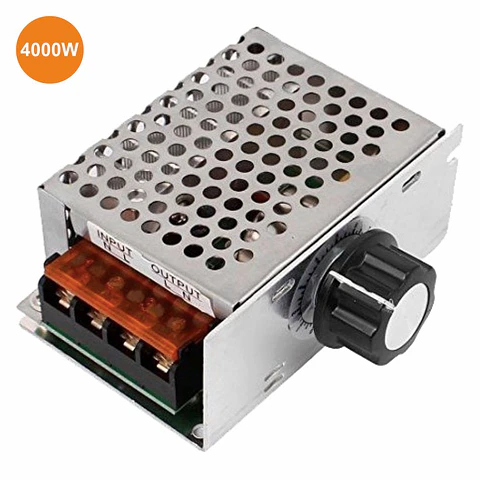 REGULADOR DE TENSÃO SCR P/ MOTOR AC 230V C/ DIMMER 4000W