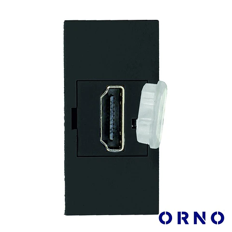 Módulo HDMI 22.5x45mm P/ Encastrar OR-GM-9010/B ORNO
