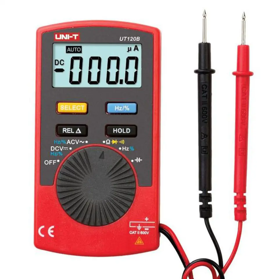 Multímetro Digital 600V 40MOhm UNI-T 1