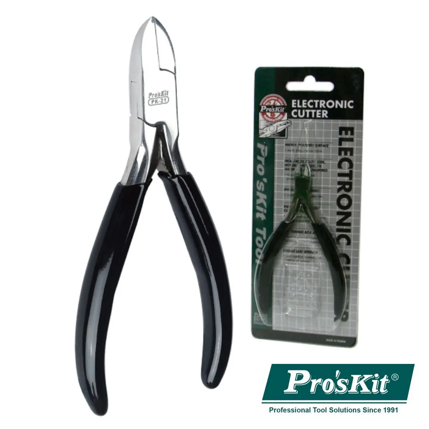 ALICATE DE CORTE DIAGONAL PROFISSIONAL 110MM PROSKIT 1