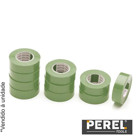 Fita Isoladora Verde - 19 mm X 10 M PEREL