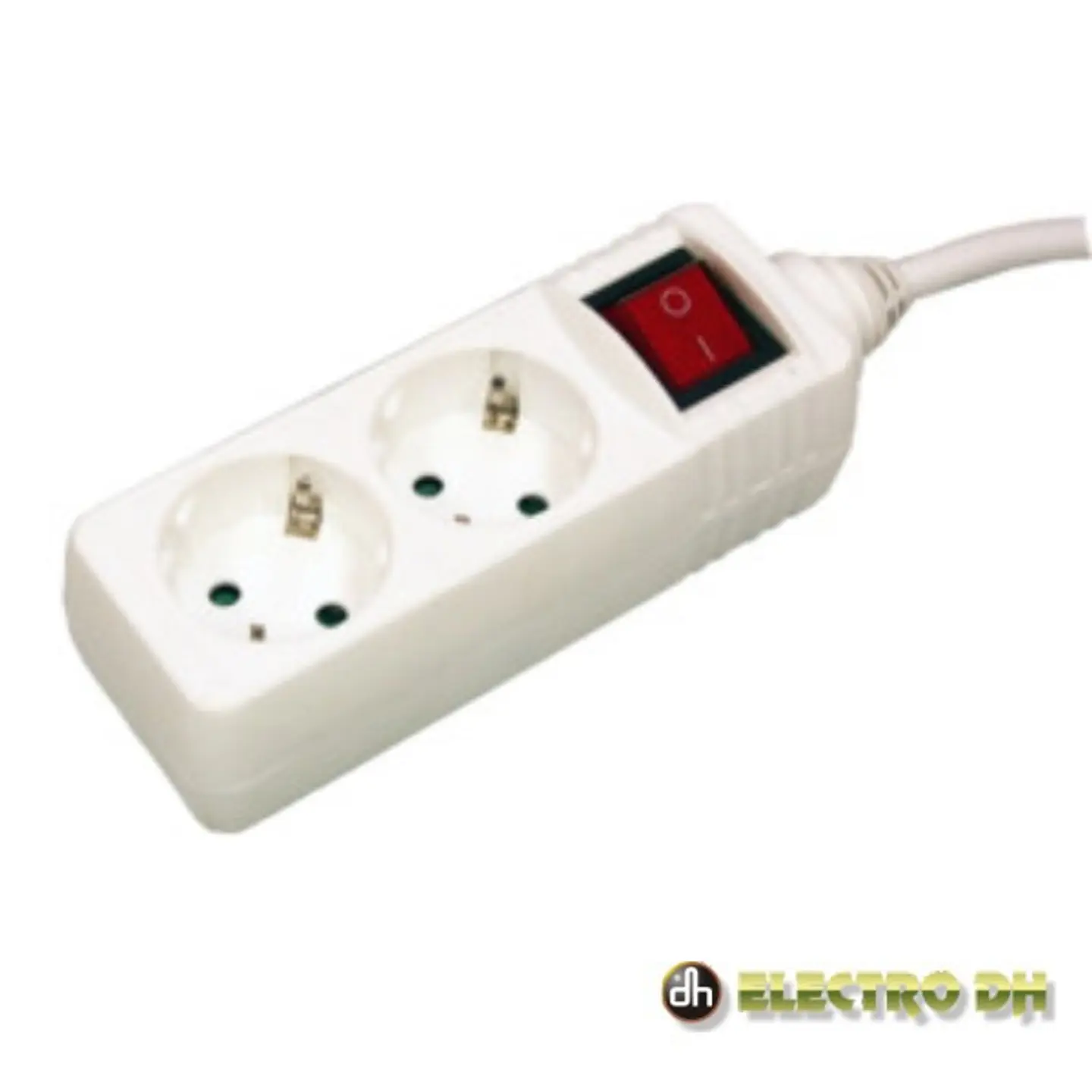 TOMADA ELÉTRICA C/ 2 SAÍDAS E INTERRUPTOR 1.5M EDH 1