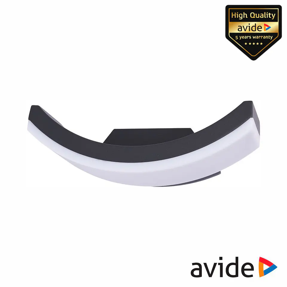 Candeeiro Parede LED 9W 4000K 415lm IP54 AVIDE 1