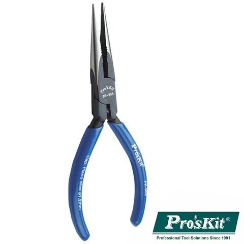 ALICATE DE PONTAS LONGAS E CORTE 140MM PROSKIT