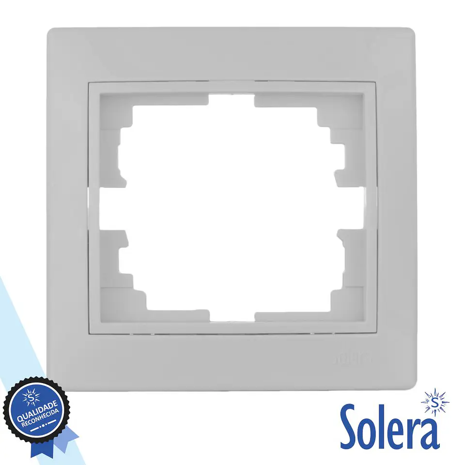 ESPELHO P/ INTERRUPTOR/TOMADA SOLERA 1