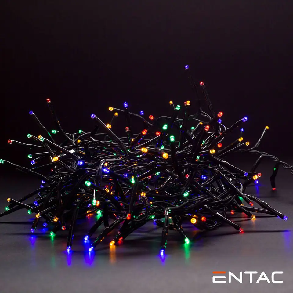 Grinalda 400 LEDs Multicor 8mt 1