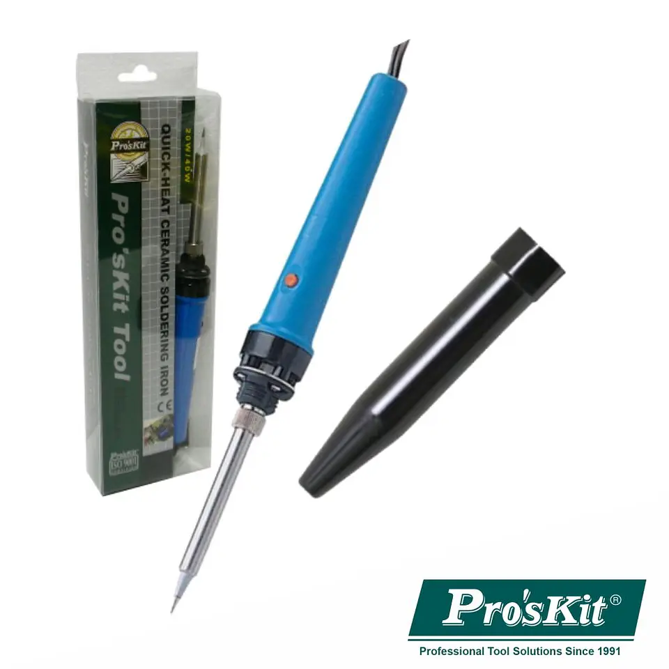 FERRO DE SOLDAR 20/40W RESISTÊNCIA EM CERÂMICA PROSKIT 1