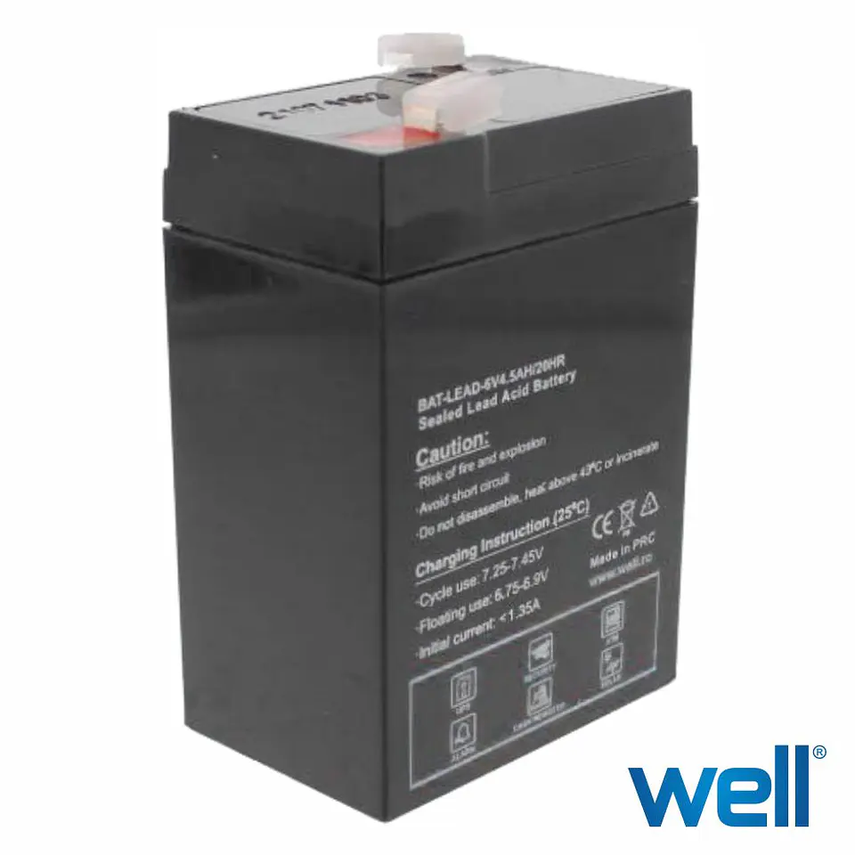 BATERIA CHUMBO 6V 4.5A 1