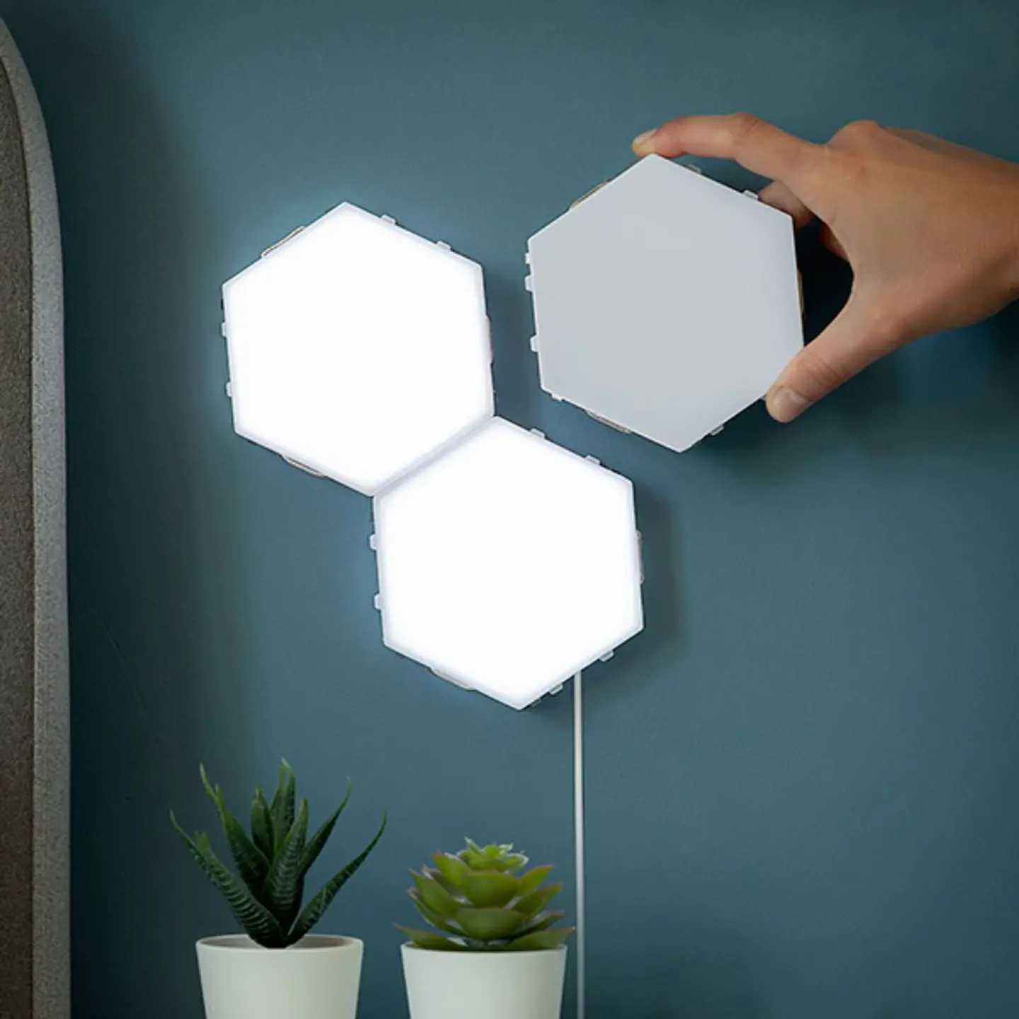 Conjunto De 3 Painéis LED 1