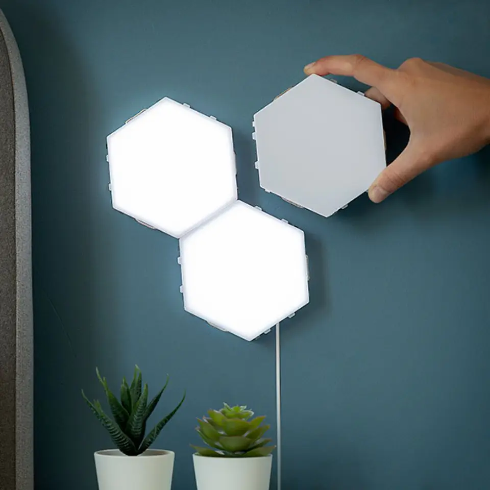 Conjunto De 3 Painéis LED 1