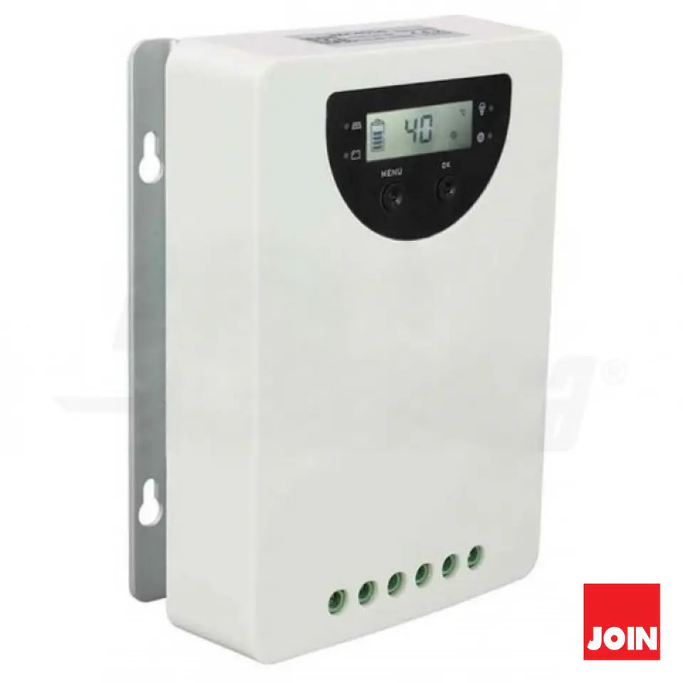 Regulador Painel Fotovoltaico 40A 12/24V MPPT JOIN 1