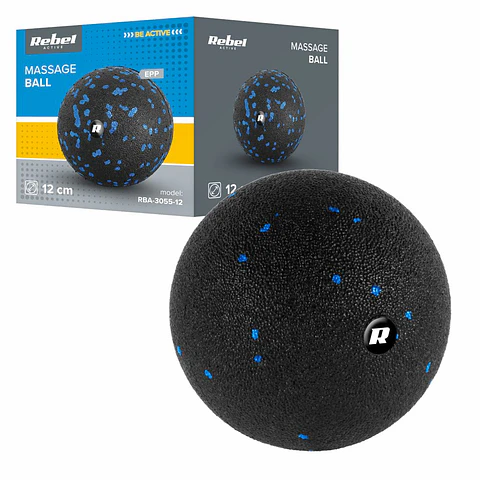 Bola de Massagem Lisa 12cm REBEL