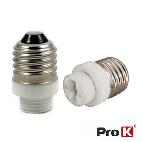 CASQUILHO ADAPTADOR DE E27 P/ G9 PROK
