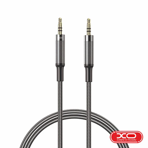 Cabo Jack 3.5mm Macho / Jack 3.5mm Macho 1m Preto XO