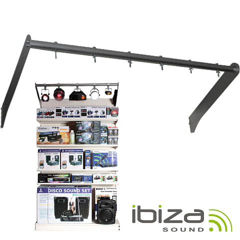 BARRA P/ ILUMINAÇÃO MOSTRUÁRIOS 133CM IBIZA