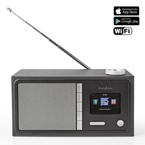 Rádio Portátil WiFi FM/AUX/BT 18W