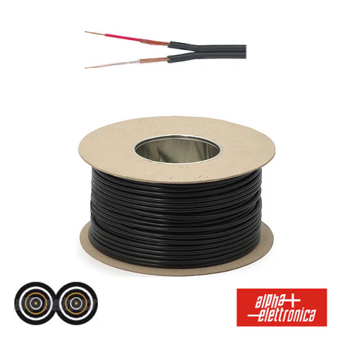 CABO ELETRONICA 2 CONDUTORES + 2 MALHAS 2x0.25 Dim 4x8.2 PRE