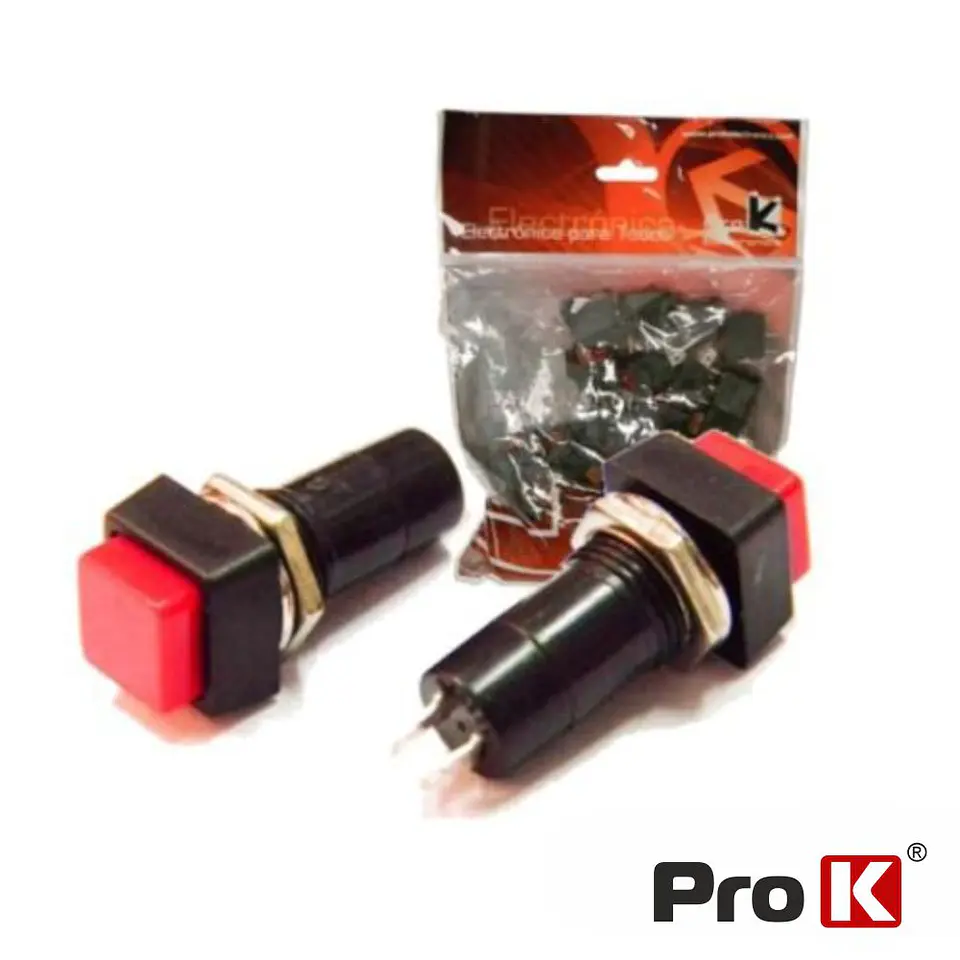 INTERRUPTOR PRESSÃO N/FECHADO 25X PROK 1
