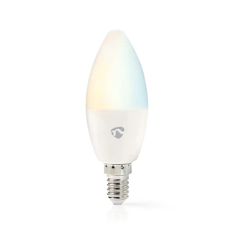 Lâmpada E14 Dimável 4.9W LED Vela 2700K-6500K WIFI 470lm