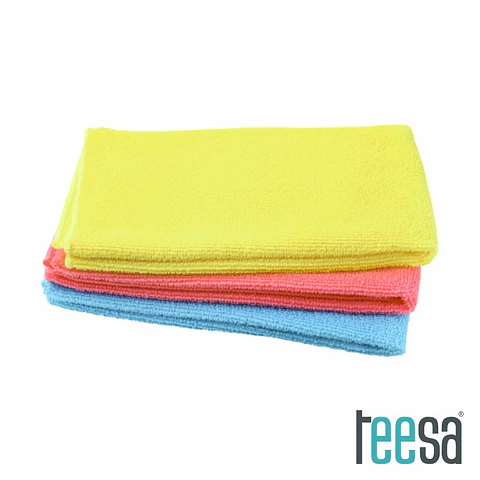 Conjunto De 3 Panos De Microfibra 30x40cm TEESA