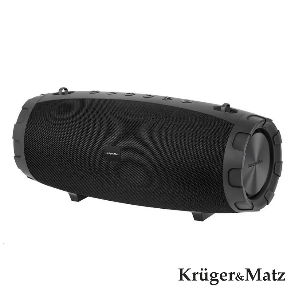 Coluna Bluetooth Portátil 2x15W+40W USB/SD/Aux KRUGERMATZ 1