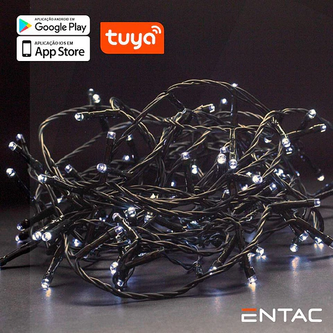 Grinalda 120 LED 3000K APP TUYA 220V 9m