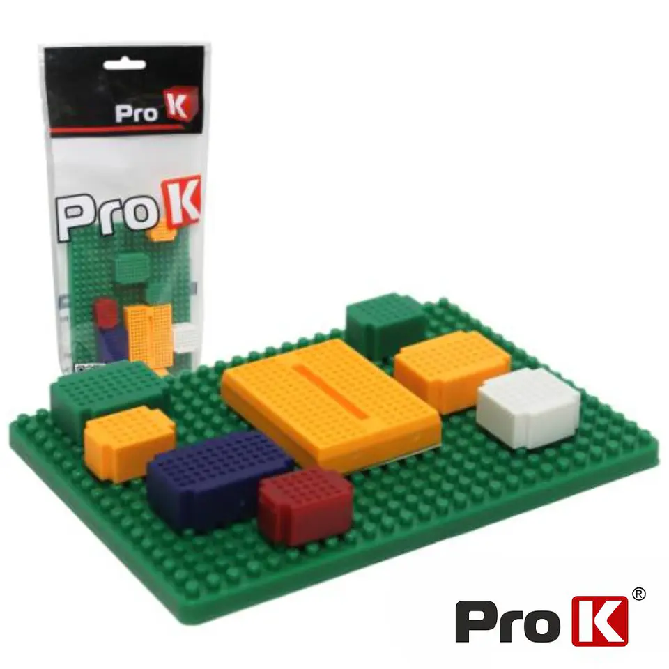 PLACA DE ENSAIO MULTIFUNÇÕES C/ 425 PONTOS 8 MÓDULOS PROK 1