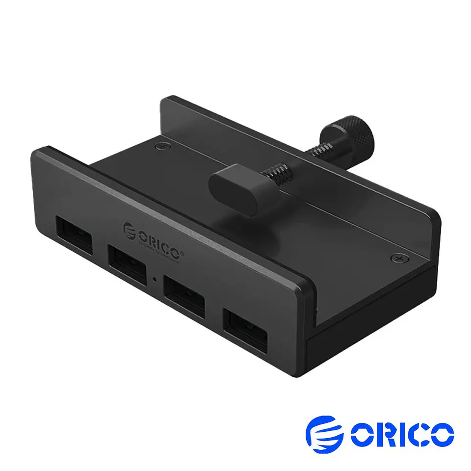 Hub USB 4 Portas USB 3.0 C/ Grampo De Fixação ORICO 1